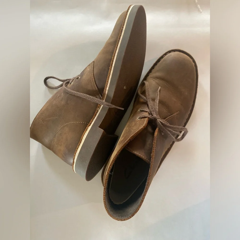 Clark’s - Men’s - Bushacre 2 - Leather Chukka - ankle Boot - 15522 - Size 7.5